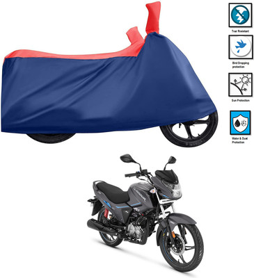 CODOKI Waterproof Two Wheeler Cover for Hero(Glamour i3s BS6, Red)