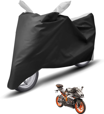 Caronix Waterproof Two Wheeler Cover for KTM(RC 200, Silver)