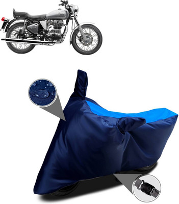 CODOKI Waterproof Two Wheeler Cover for Royal Enfield(Electra 4S, Blue)