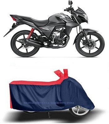 DeepShakshi AUTOMOTIVE Waterproof Two Wheeler Cover for Honda(CB Twister, Blue)