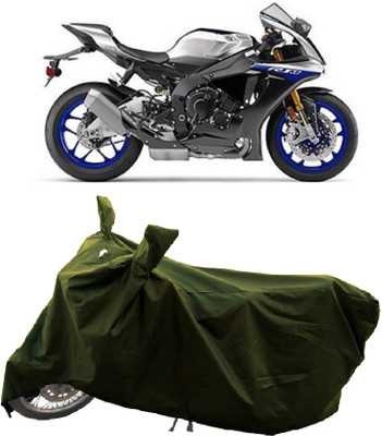 GROFATIK Two Wheeler Cover for Yamaha(YZF R1M BS6, Green)