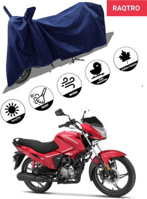 Mdstar Waterproof Two Wheeler Cover for Hero(New Glamour, Blue)
