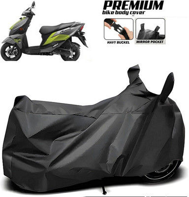 DeepShakshi AUTOMOTIVE Waterproof Two Wheeler Cover for Benelli(TNT 300, Black)