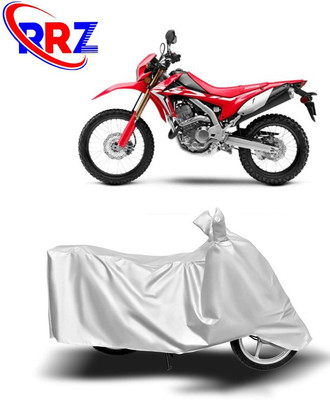 RRZ Waterproof Two Wheeler Cover for Honda(CRF 250 L, White)