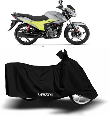 smwzxyu Waterproof Two Wheeler Cover for Hero(Glamour, Black)