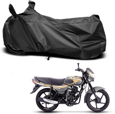 MMSSTAR Waterproof Two Wheeler Cover for Bajaj(CT100, Black)