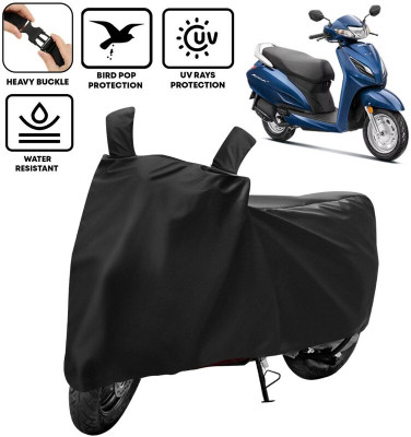 kerwa Two Wheeler Cover for Honda(Activa, Black)