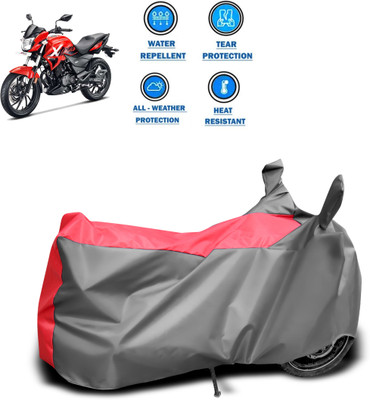 DeepShakshi AUTOMOTIVE Two Wheeler Cover for Hero(Xtreme 200R, Red, Grey)