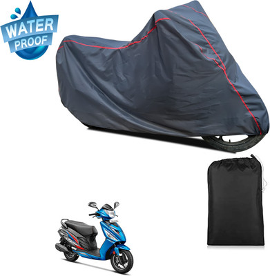 PAGORA Waterproof Two Wheeler Cover for Hero(Maestro Electric, Grey)