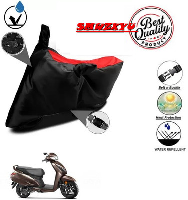 smwzxyu Waterproof Two Wheeler Cover for Honda(Activa 6G, Red, Black)