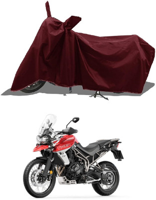 DeepShakshi AUTOMOTIVE Waterproof Two Wheeler Cover for Kawasaki(Z800, Maroon)