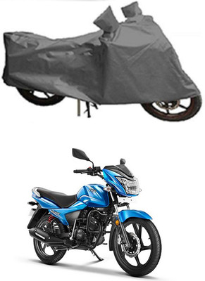 Mdstar Waterproof Two Wheeler Cover for TVS(Victor, Grey)