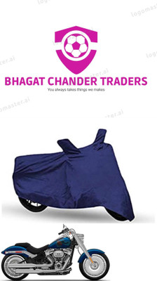 bhagat chander traders Waterproof Two Wheeler Cover for Harley Davidson(Roadster, Blue)