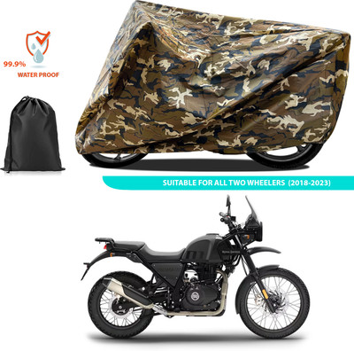 PAGORA Waterproof Two Wheeler Cover for Royal Enfield(Himalayan, Yellow)