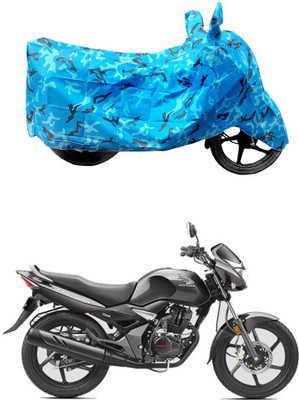HYBRIDS COLLECTION Two Wheeler Cover for Honda(CB, Blue)