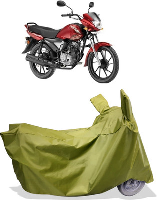 Amexride Two Wheeler Cover for Yamaha(Saluto RX BS6, Maroon)