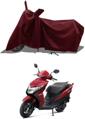 RAQTRO Two Wheeler Cover for Honda(Deo, Maroon)