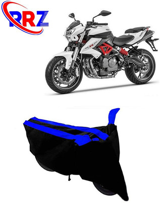 RRZ Waterproof Two Wheeler Cover for Benelli(TNT 600i, Black, Blue)