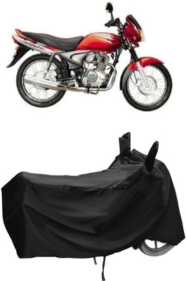 Autoprime Two Wheeler Cover for Bajaj(Wind 125, Black)