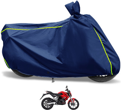 Euro Care Waterproof Two Wheeler Cover for Revolt(RV 400, Blue)