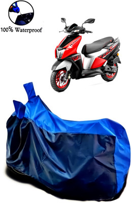 APNEK Waterproof Two Wheeler Cover for TVS(NTORQ, Blue)