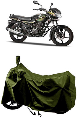 SUGASHRI Waterproof Two Wheeler Cover for Bajaj(Discover 100 DTS-i, Green)