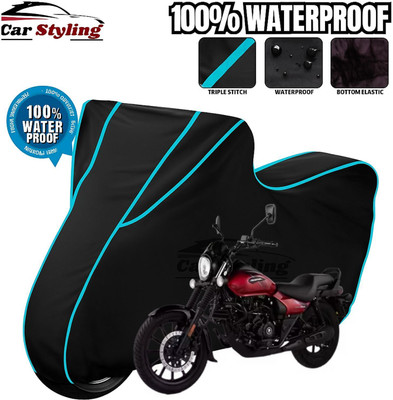 Car Styling Waterproof Two Wheeler Cover for Bajaj(Avenger, Maroon)