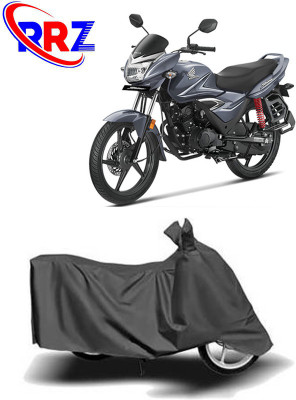 RRZ Waterproof Two Wheeler Cover for Honda(CB Shine, Grey)