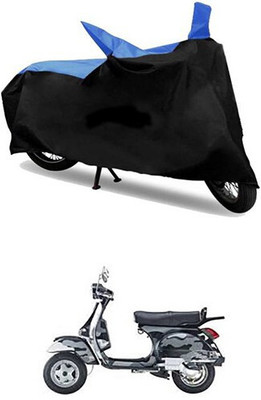 DeepShakshi AUTOMOTIVE Waterproof Two Wheeler Cover for LML(Star Euro, Blue, Black)
