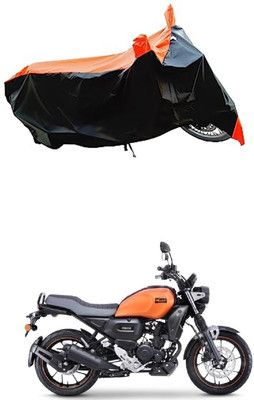 VESMEI Two Wheeler Cover for Yamaha(FZ-X, Orange)