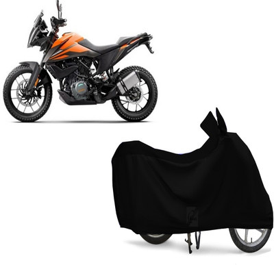 DeepShakshi AUTOMOTIVE Two Wheeler Cover for KTM(390 Adventure, Black)