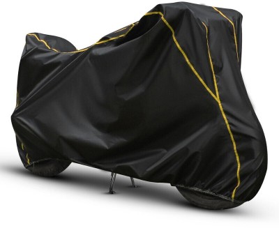 Shiv Kanha Waterproof Two Wheeler Cover for Yamaha(MT 15, Black, Yellow)