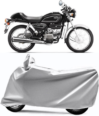 XOCAVO Two Wheeler Cover for Hero(Splendor Pro Classic, Silver)