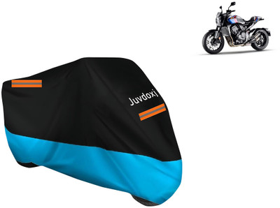 Juvdoxj Waterproof Two Wheeler Cover for Honda(CB1000R Plus, Blue)