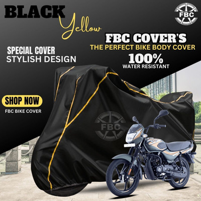 AUTOCAD Waterproof Two Wheeler Cover for Bajaj(CT100, Black)