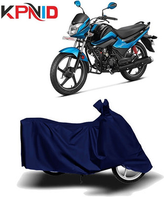 KPNID Waterproof Two Wheeler Cover for Hero(Splendor I Smart, Blue)