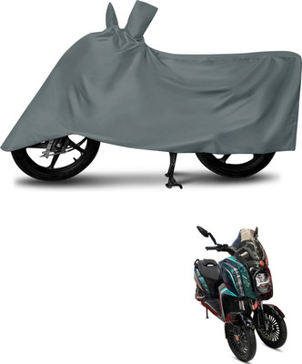 DeepShakshi AUTOMOTIVE Waterproof Two Wheeler Cover for Universal For Bike(Grey)