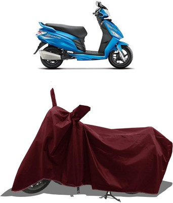 KEDIT Two Wheeler Cover for Hero(Maestro Edge 125, Maroon)