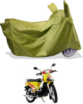 Amexride Two Wheeler Cover for Kinetic(K4, Maroon)
