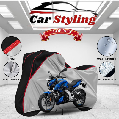Car Styling Waterproof Two Wheeler Cover for Bajaj(Pulsar N160, Multicolor)
