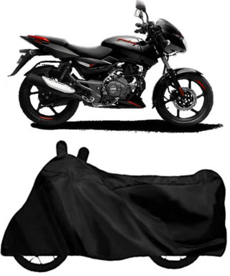 RAAMKM Waterproof Two Wheeler Cover for Hero, Honda, Royal Enfield, TVS(Creon BS6, Black)