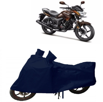 DeepShakshi AUTOMOTIVE Two Wheeler Cover for Hero(Hunk, Blue)