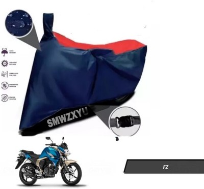 smwzxyu Waterproof Two Wheeler Cover for Yamaha(FZ, Red, Blue)