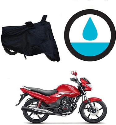 DeepShakshi AUTOMOTIVE Two Wheeler Cover for Hero(Achiever, Black)