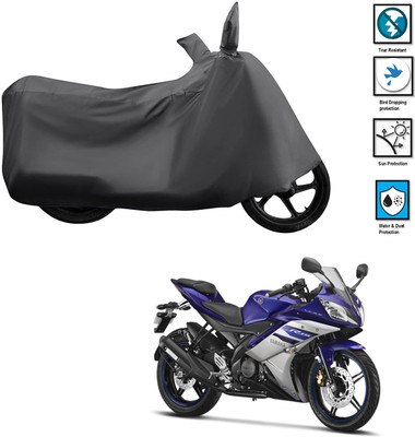 CODOKI Waterproof Two Wheeler Cover for Yamaha(YZF-R15 V2, Grey)
