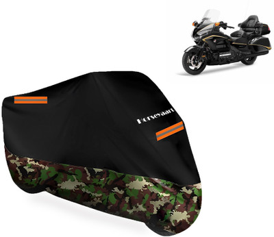 Horseyaart Waterproof Two Wheeler Cover for Honda(Gold Wing GL1800, Multicolor)