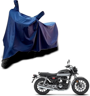 KEDIT Two Wheeler Cover for Honda(Hness CB350, Blue)
