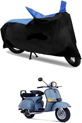 Mdstar Waterproof Two Wheeler Cover for Bajaj(Blue, Black)