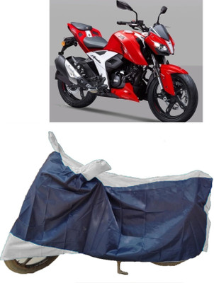 AutoKick Two Wheeler Cover for TVS(Apache RTR 310, Blue)