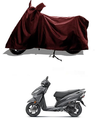 KEDIT Two Wheeler Cover for Honda(Grazia, Maroon)